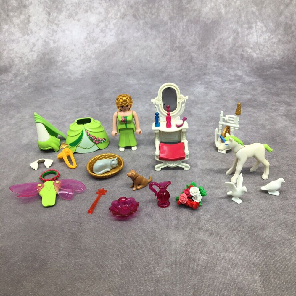 Playmobil 4338 Fairy Princess w/ Spinning Wheel -Read